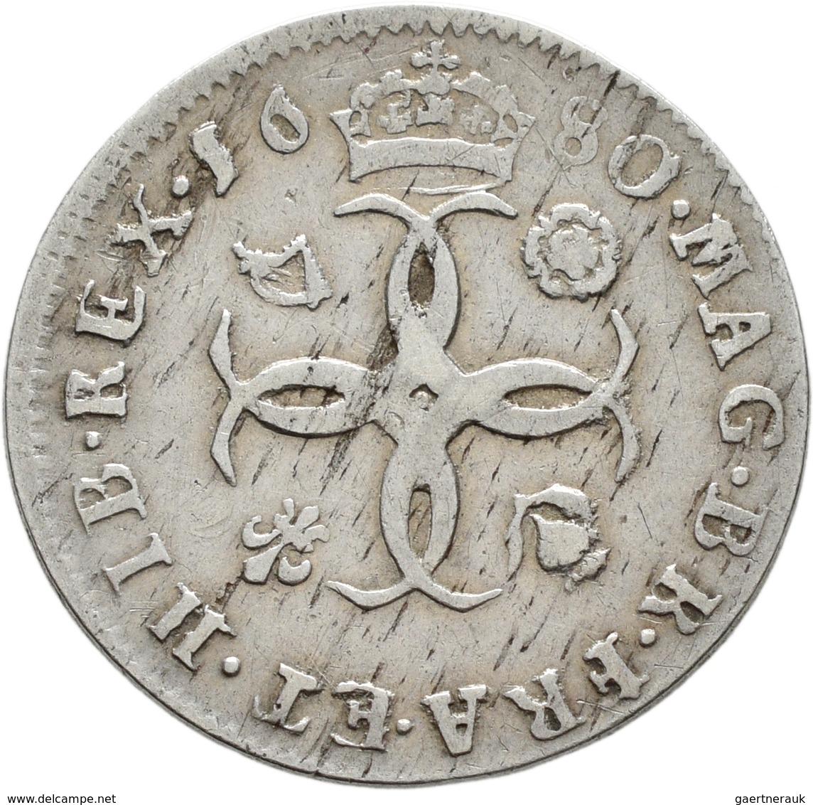 Großbritannien: Charles II. 1660-1685: Maundy Set 1,2,3,4 Pence 1680, Sehr Schön, Sehr Schön-vorzügl - Andere & Zonder Classificatie