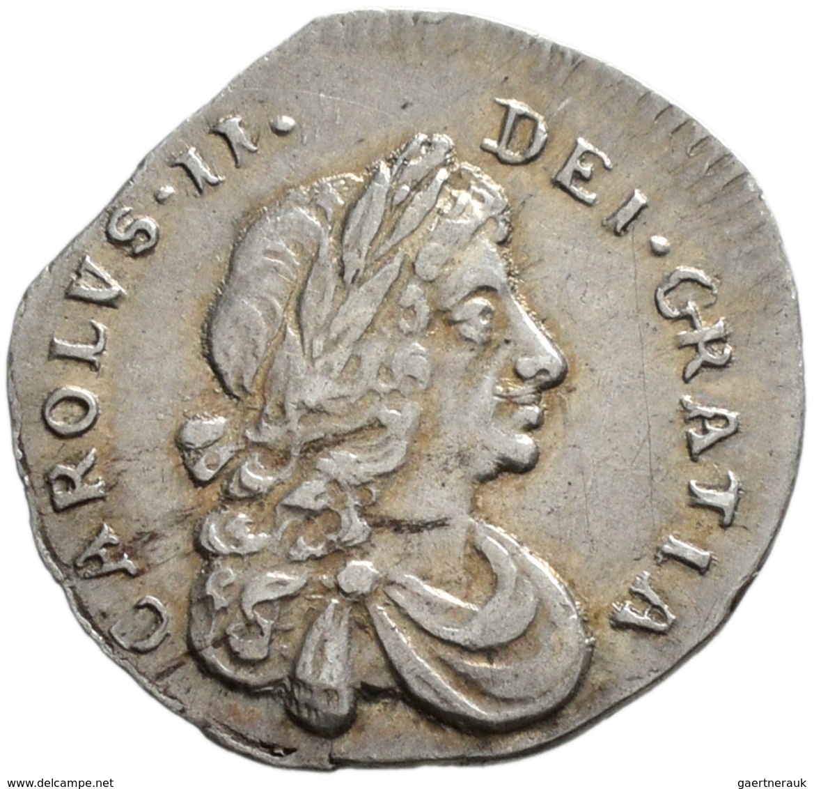 Großbritannien: Charles II. 1660-1685: Maundy Set 1,2,3,4 Pence 1680, sehr schön, sehr schön-vorzügl