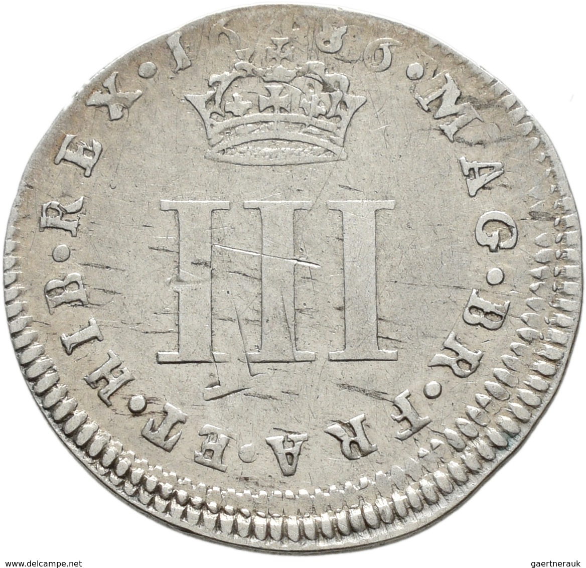 Großbritannien: James II. 1685-1688: Maundy Set 1,2,3,4 Pence 1686, Sehr Schön, Sehr Schön-vorzüglic - Andere & Zonder Classificatie