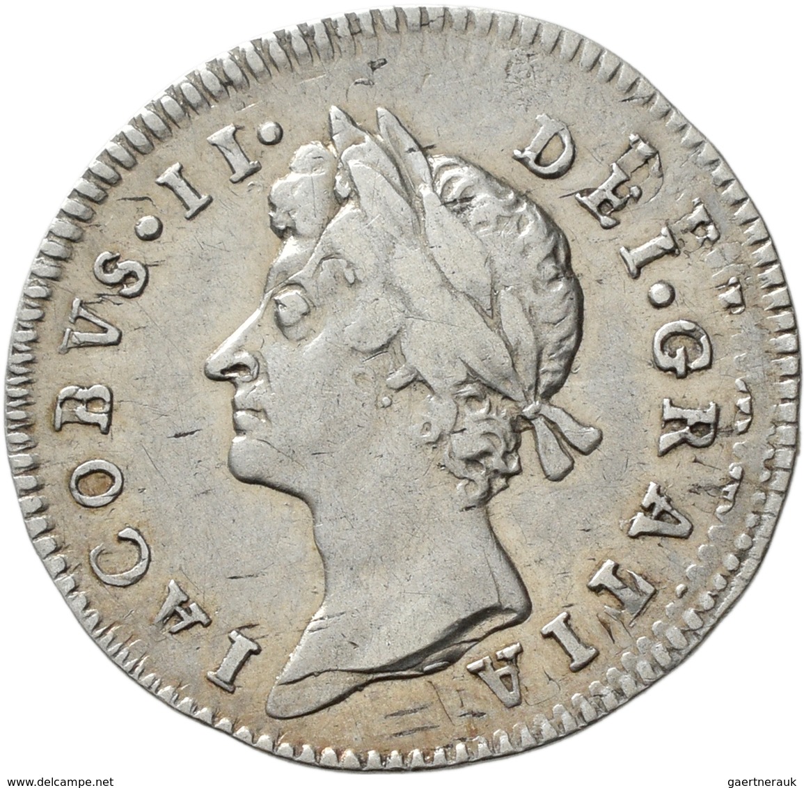 Großbritannien: James II. 1685-1688: Maundy Set 1,2,3,4 Pence 1686, Sehr Schön, Sehr Schön-vorzüglic - Andere & Zonder Classificatie