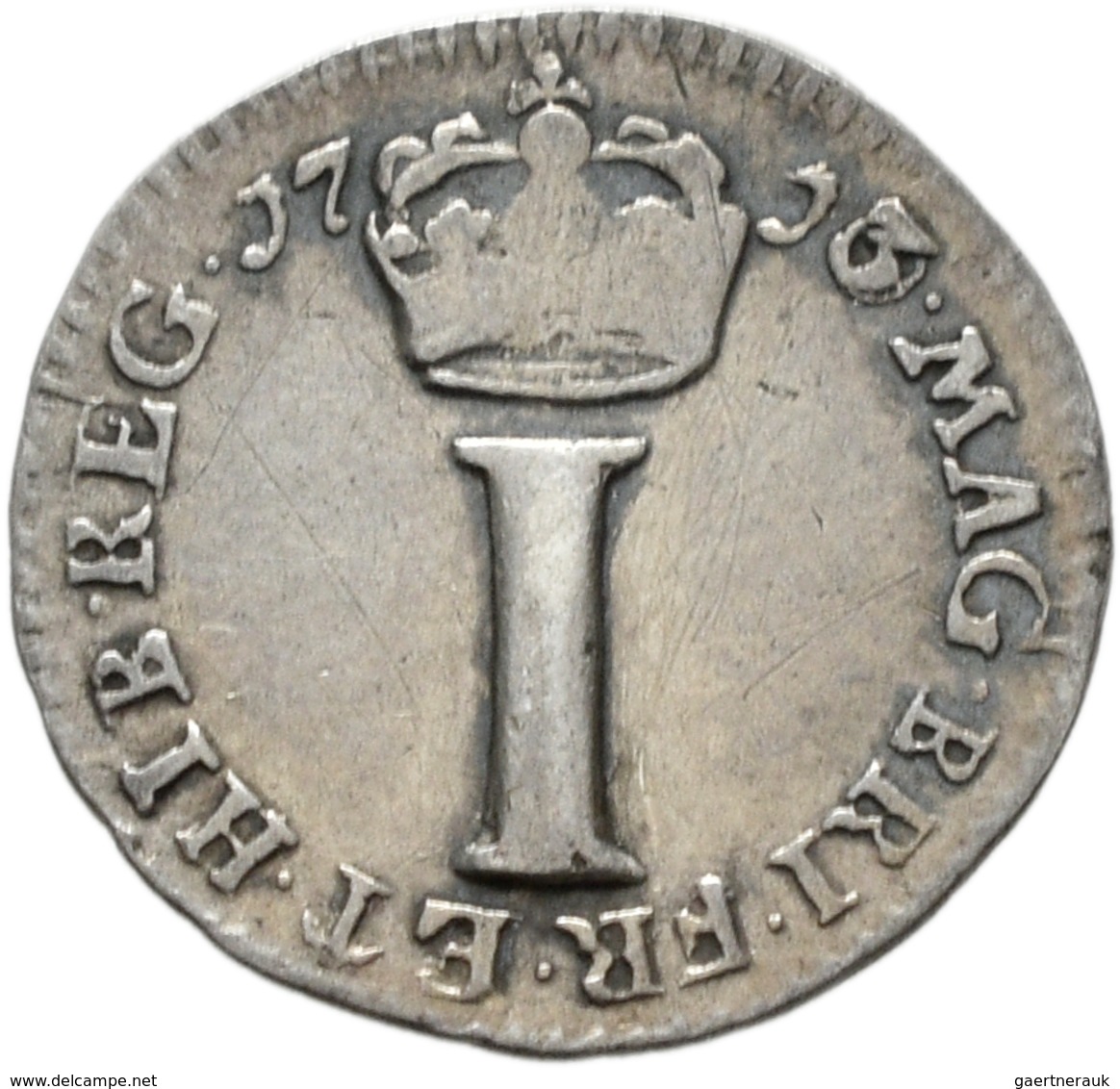 Großbritannien: Anne 1702-1714: Maundy Set 1,2,3,4 Pence 1713, sehr schön-vorzüglich.