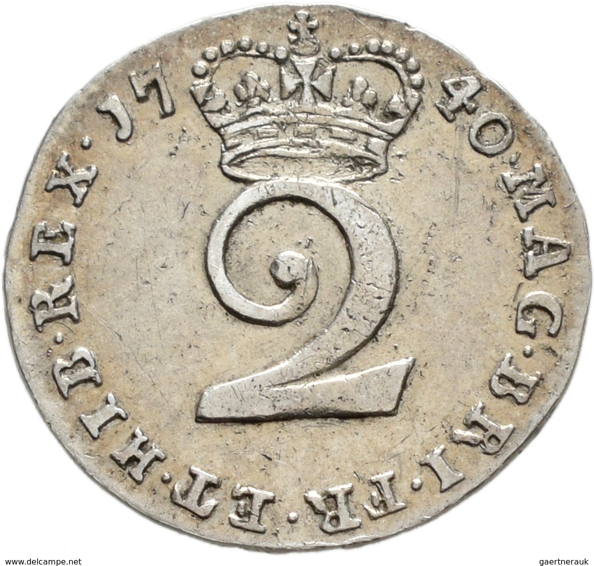 Großbritannien: Georg II. 1727-1760: Maundy Set 1,2,3,4 Pence 1727, Sehr Schön-vorzüglich, Vorzüglic - Sonstige & Ohne Zuordnung