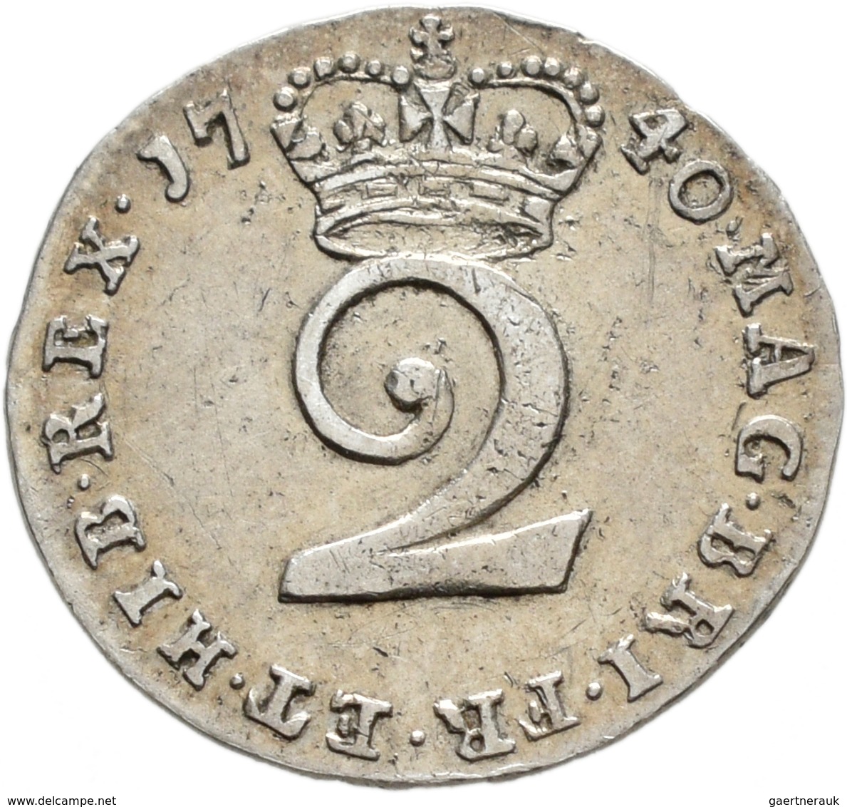 Großbritannien: Georg II. 1727-1760: Maundy Set 1,2,3,4 Pence 1727, Sehr Schön-vorzüglich, Vorzüglic - Autres & Non Classés