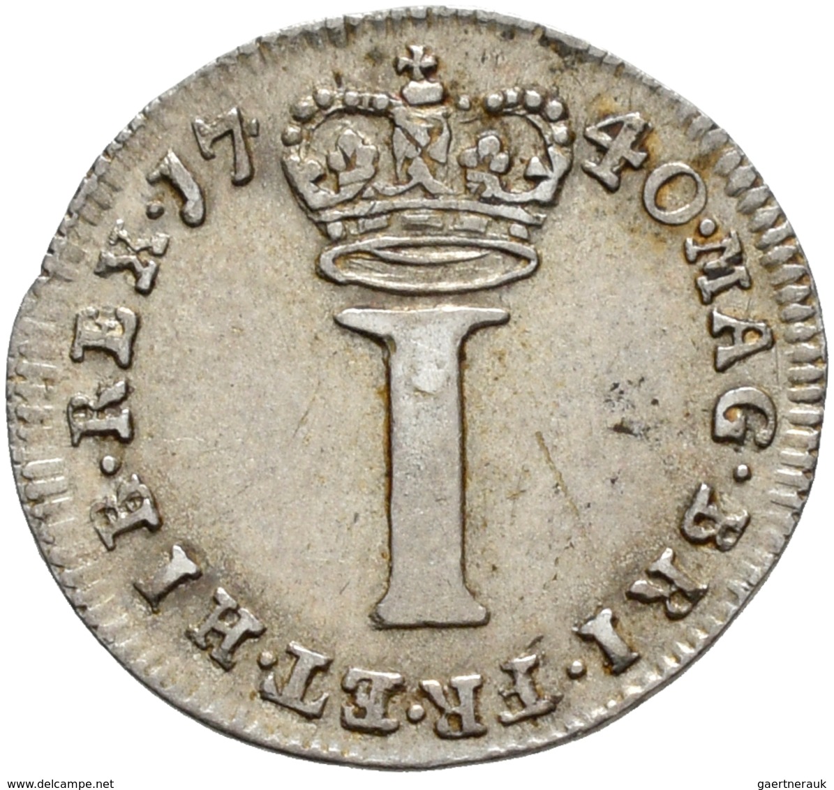 Großbritannien: Georg II. 1727-1760: Maundy Set 1,2,3,4 Pence 1727, sehr schön-vorzüglich, vorzüglic