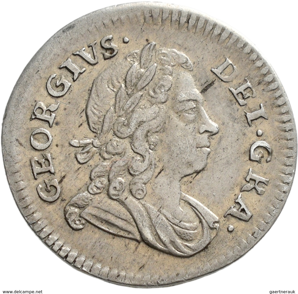 Großbritannien: Georg II. 1727-1760: Maundy Set 1,2,3,4 Pence 1727, Sehr Schön-vorzüglich. - Sonstige & Ohne Zuordnung
