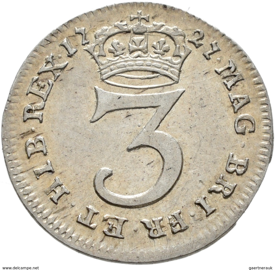 Großbritannien: Georg II. 1727-1760: Maundy Set 1,2,3,4 Pence 1727, Sehr Schön-vorzüglich. - Andere & Zonder Classificatie