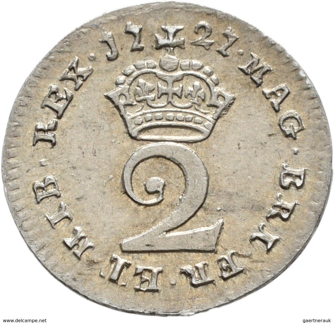 Großbritannien: Georg II. 1727-1760: Maundy Set 1,2,3,4 Pence 1727, Sehr Schön-vorzüglich. - Andere & Zonder Classificatie