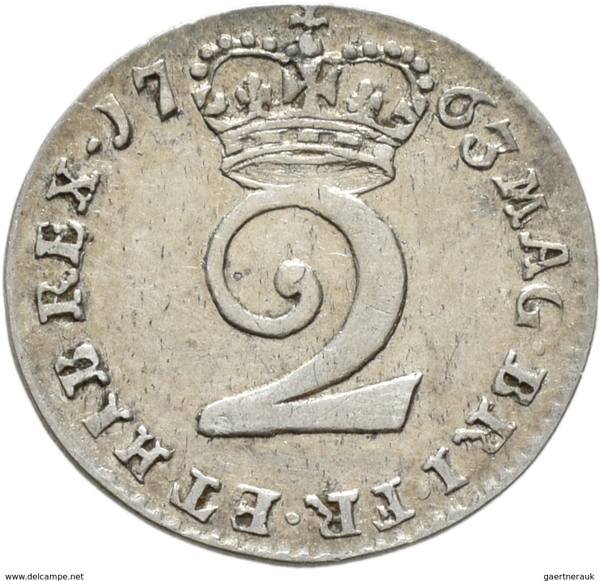 Großbritannien: Georg III. 1760-1820: Maundy Set 1,2,3,.4 Pence 1763, Sehr Schön-vorzüglich, Vorzügl - Sonstige & Ohne Zuordnung