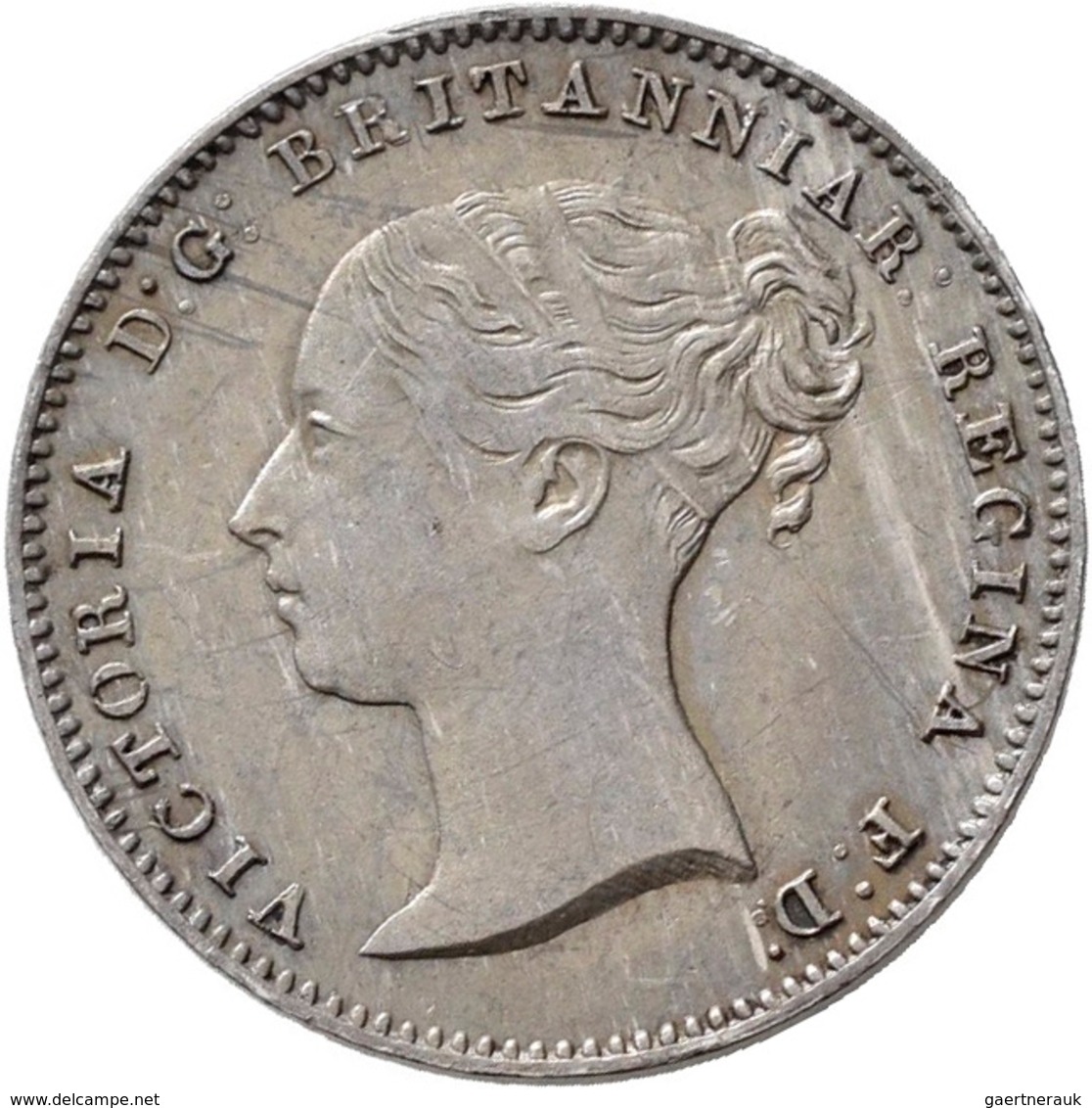 Großbritannien: Victoria 1837-1901: Maundy Set 1,2,3,4 Pence 1845, Sehr Schön-vorzüglich, Vorzüglich - Andere & Zonder Classificatie