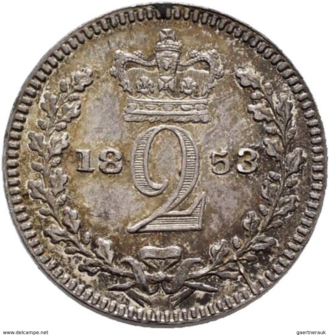 Großbritannien: Victoria 1837-1901: Maundy Set 1,2,3,4 Pence 1845, Sehr Schön-vorzüglich, Vorzüglich - Sonstige & Ohne Zuordnung