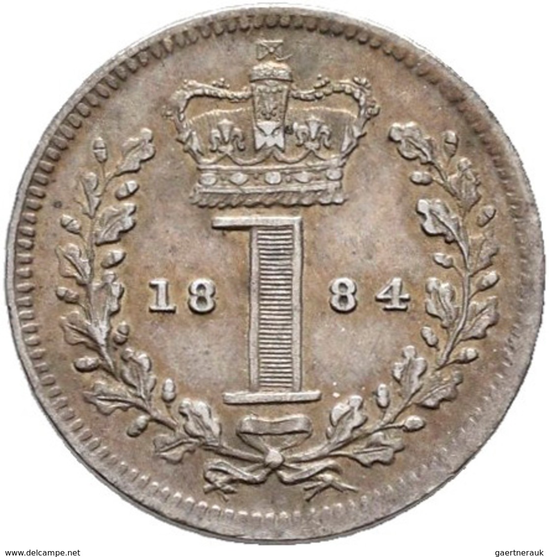Großbritannien: Victoria 1837-1901: Maundy Set 1,2,3,4 Pence 1845, sehr schön-vorzüglich, vorzüglich
