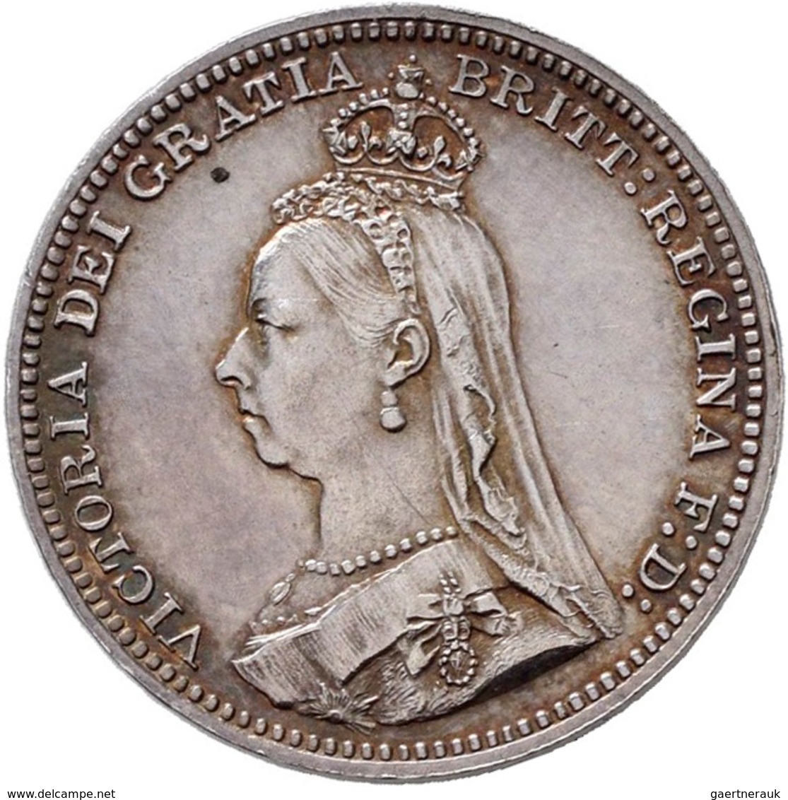 Großbritannien: Victoria 1837-1901: Maundy Set 1,2,3,4 Pence 1892, Vorzüglich, Vorzüglich-Stempelgla - Autres & Non Classés