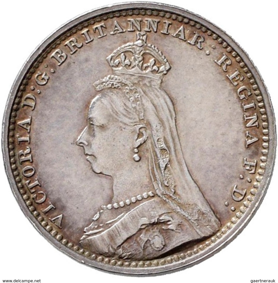 Großbritannien: Victoria 1837-1901: Maundy Set 1,2,3,4 Pence 1892, vorzüglich, vorzüglich-Stempelgla
