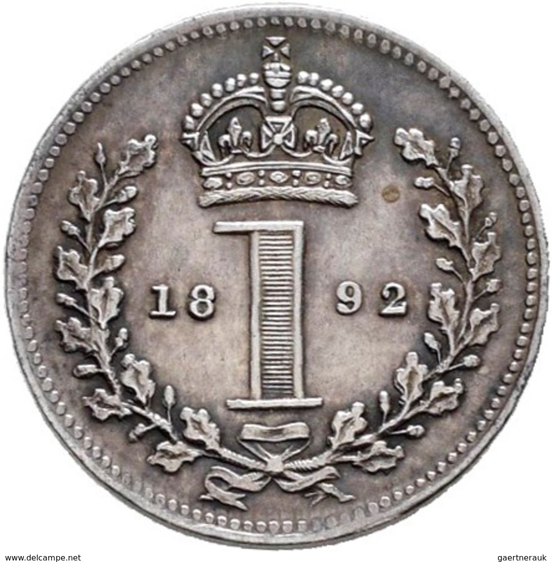 Großbritannien: Victoria 1837-1901: Maundy Set 1,2,3,4 Pence 1892, vorzüglich, vorzüglich-Stempelgla