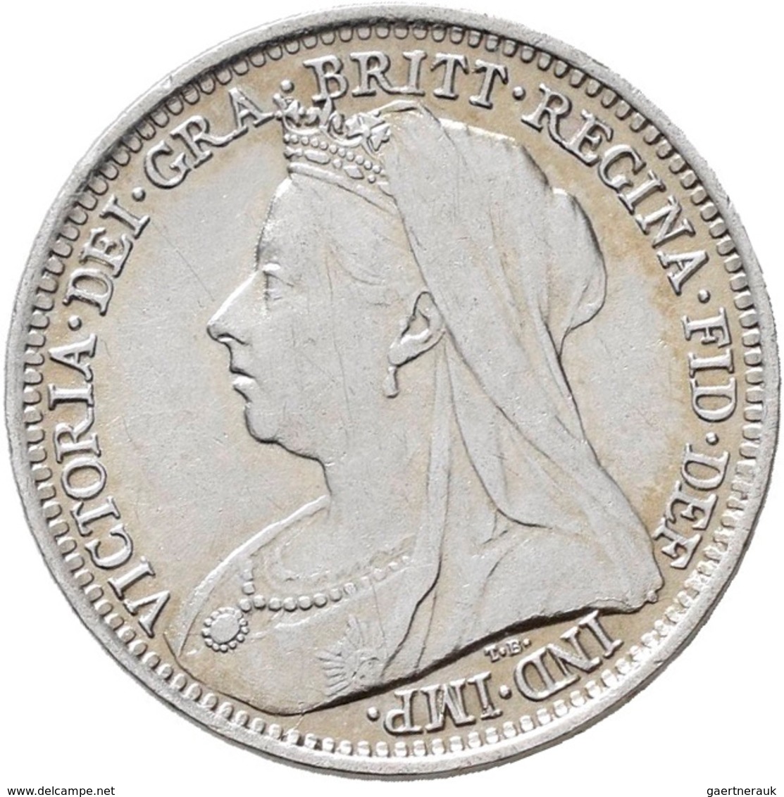 Großbritannien: Victoria 1837-1901: Maundy Set 1,2,3,4 Pence 1900, Vorzüglich-Stempelglanz, Stempelg - Sonstige & Ohne Zuordnung