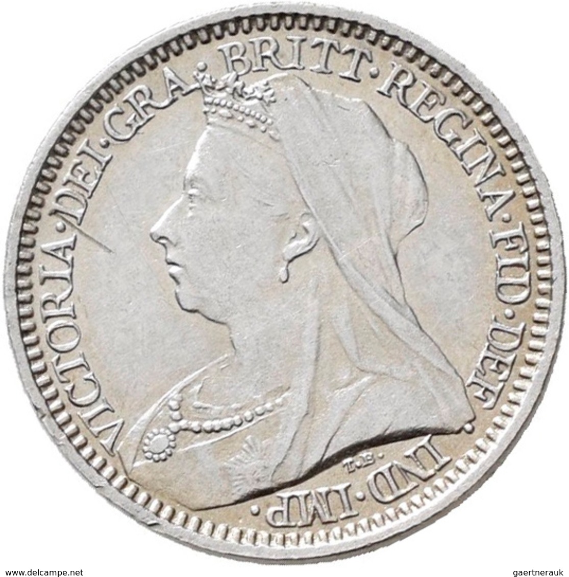 Großbritannien: Victoria 1837-1901: Maundy Set 1,2,3,4 Pence 1900, vorzüglich-Stempelglanz, Stempelg