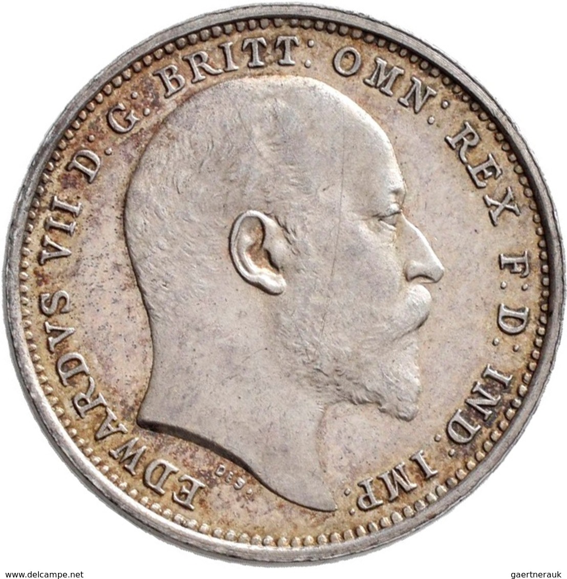 Großbritannien: Edward VII. 1901-1910: Maundy Set 1,2,3,4 Pence 1904, Vorzüglich, Vorzüglich-Stempel - Andere & Zonder Classificatie