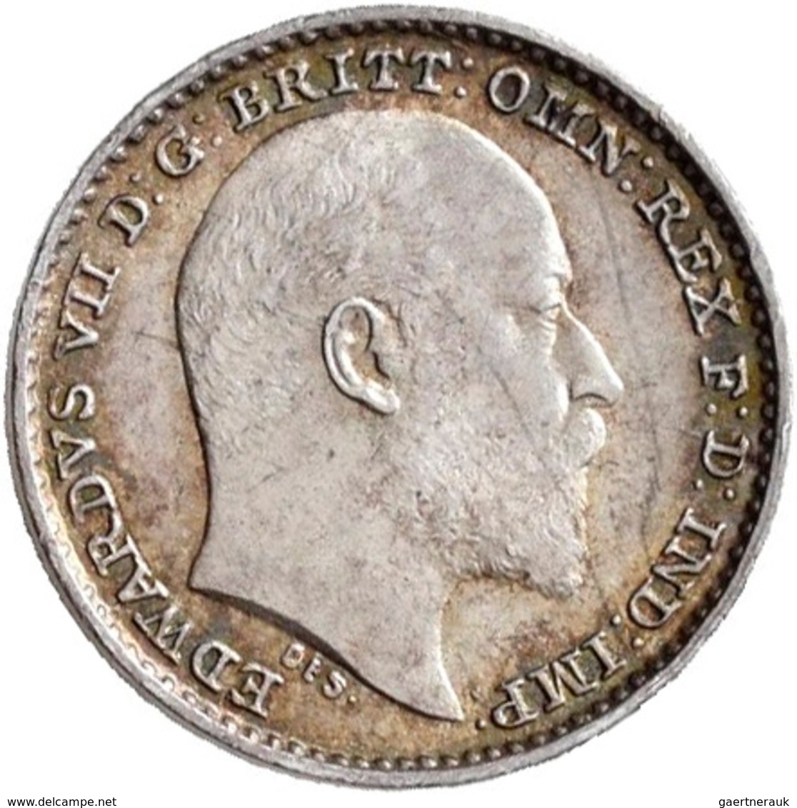 Großbritannien: Edward VII. 1901-1910: Maundy Set 1,2,3,4 Pence 1904, vorzüglich, vorzüglich-Stempel