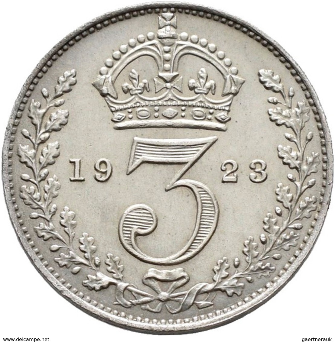 Großbritannien: Georg V. 1910-1936: 3 X Maundy Set 1,2,3,4 Pence 1911, 1923, 1935, Vorzüglich, Vorzü - Andere & Zonder Classificatie