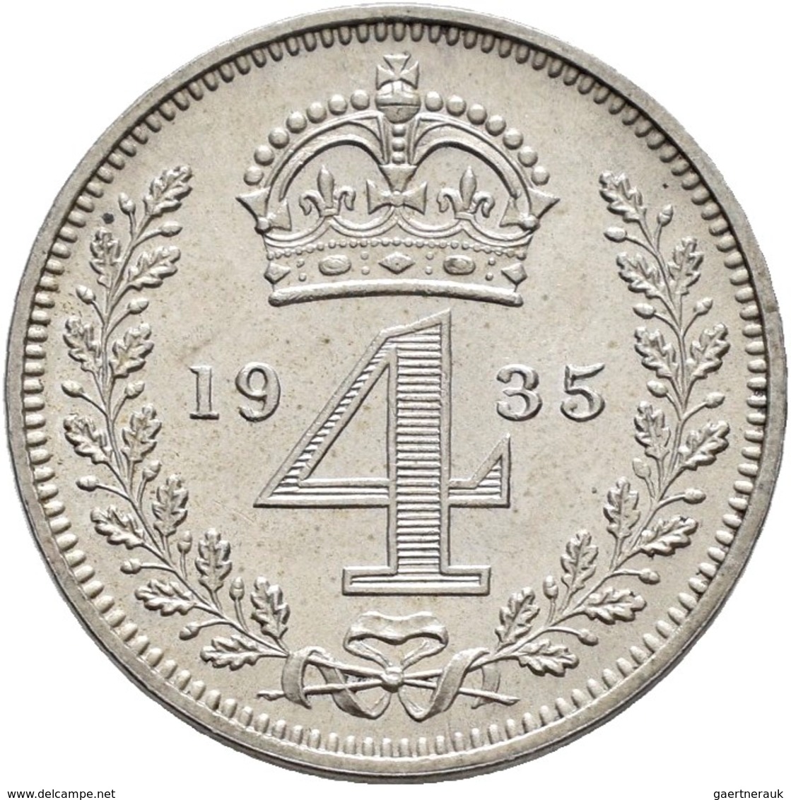 Großbritannien: Georg V. 1910-1936: 3 x Maundy Set 1,2,3,4 Pence 1911, 1923, 1935, vorzüglich, vorzü