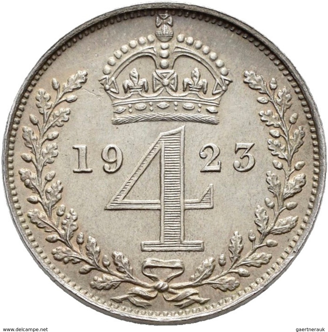 Großbritannien: Georg V. 1910-1936: 3 x Maundy Set 1,2,3,4 Pence 1911, 1923, 1935, vorzüglich, vorzü