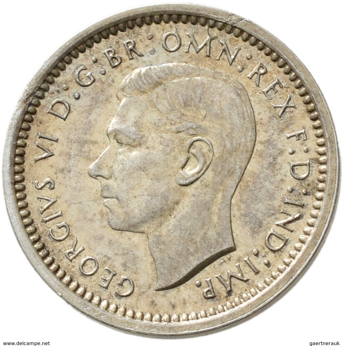 Großbritannien: Georg VI. 1936-1952: 3 x Maundy Set 1,2,3,4 Pence 1943, 1948, 1950, vorzüglich, vorz