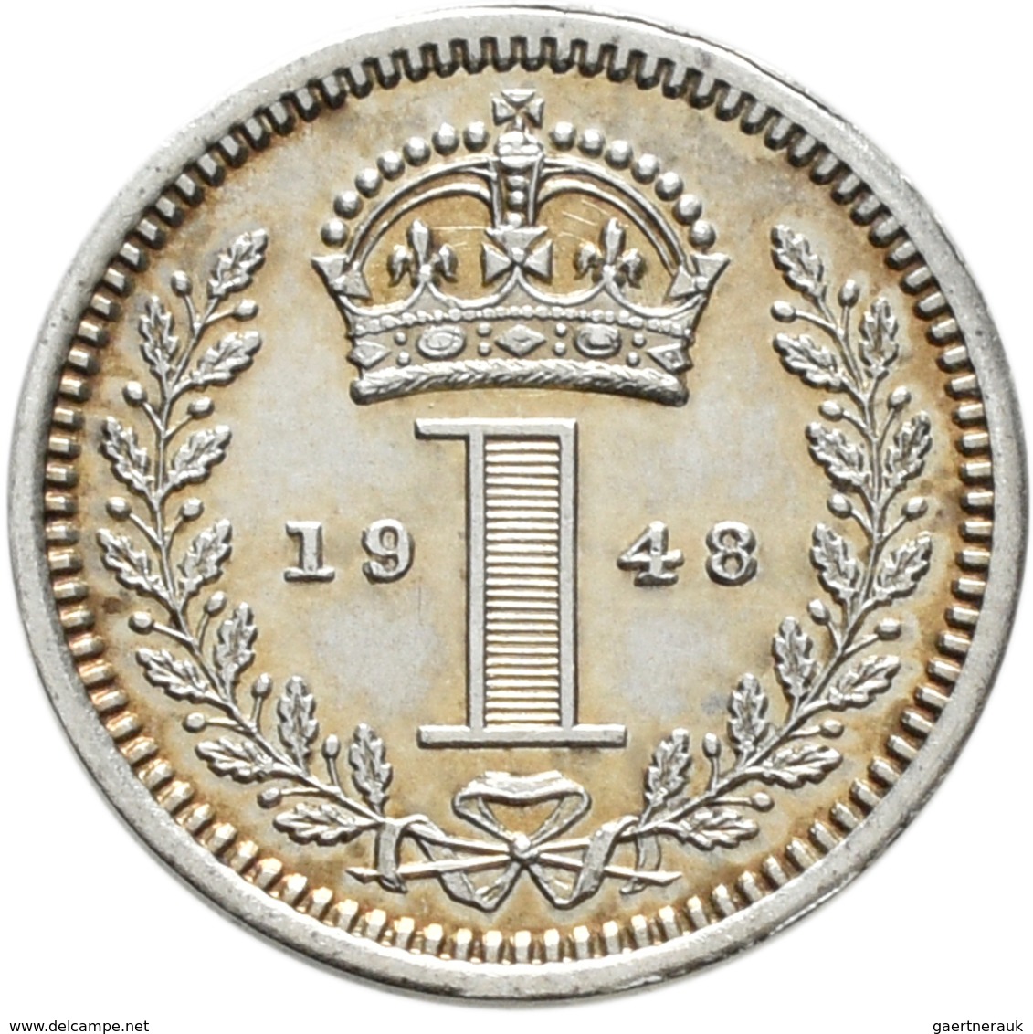 Großbritannien: Georg VI. 1936-1952: 3 x Maundy Set 1,2,3,4 Pence 1943, 1948, 1950, vorzüglich, vorz