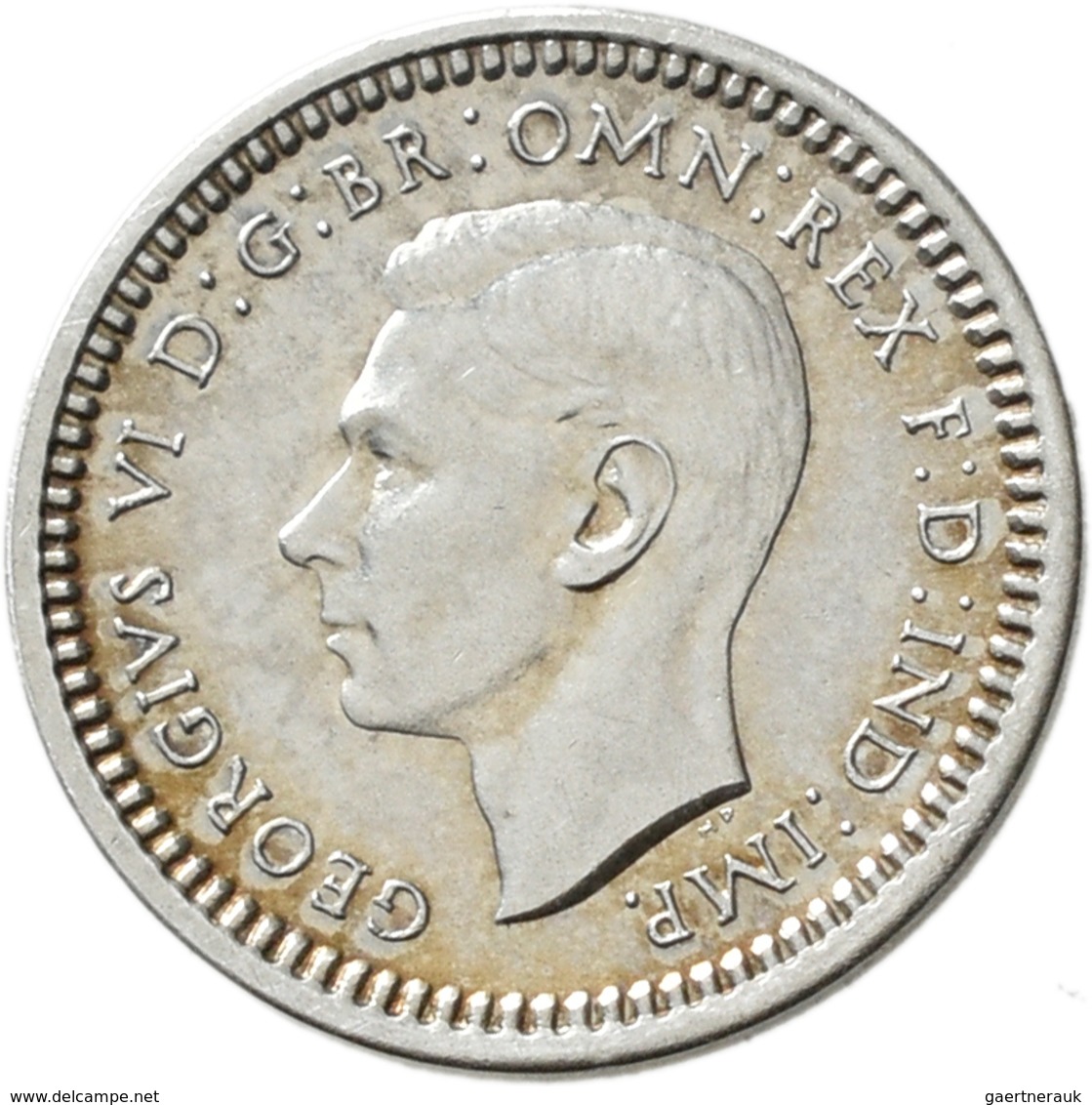 Großbritannien: Georg VI. 1936-1952: 3 x Maundy Set 1,2,3,4 Pence 1943, 1948, 1950, vorzüglich, vorz