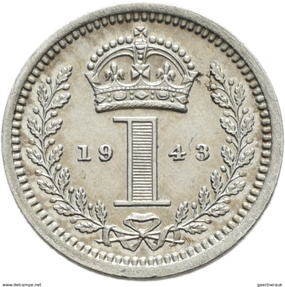 Großbritannien: Georg VI. 1936-1952: 3 x Maundy Set 1,2,3,4 Pence 1943, 1948, 1950, vorzüglich, vorz