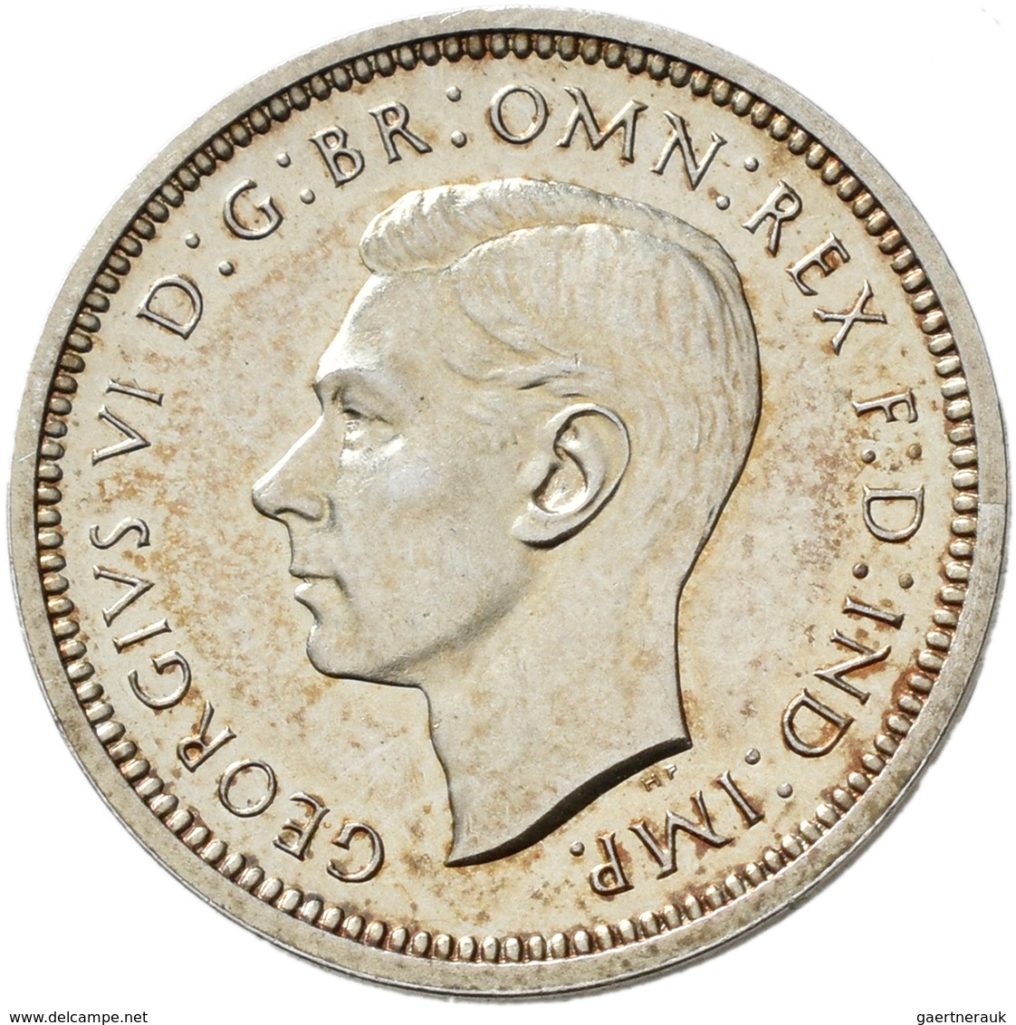 Großbritannien: Georg VI. 1936-1952: 3 x Maundy Set 1,2,3,4 Pence 1943, 1948, 1950, vorzüglich, vorz