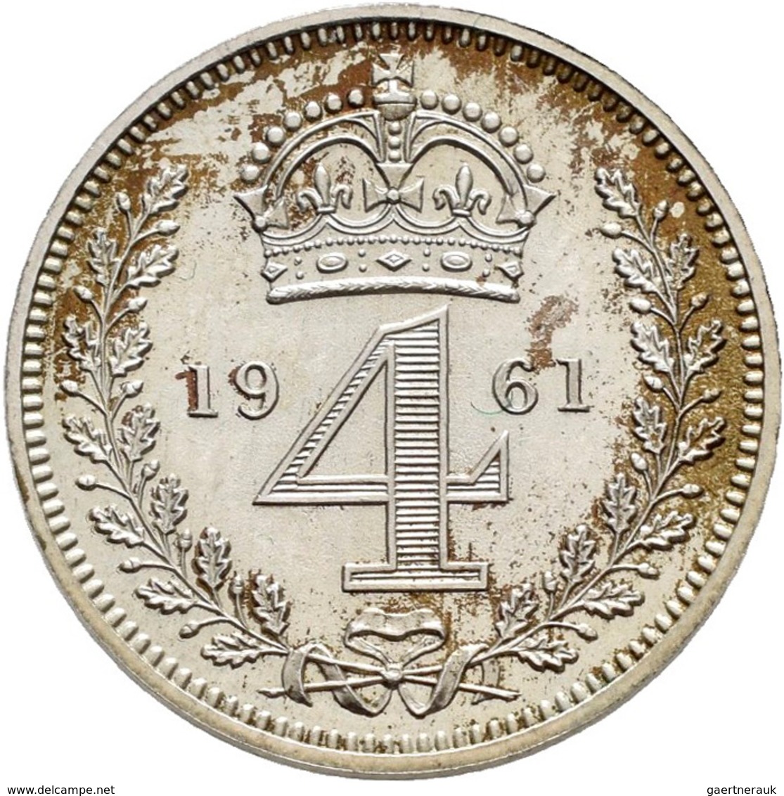 Großbritannien: Elizabeth II. 1952-,: Maundy Set 1,2,3,4 Pence 1963, Vorzüglich, Vorzüglich-Stempelg - Autres & Non Classés