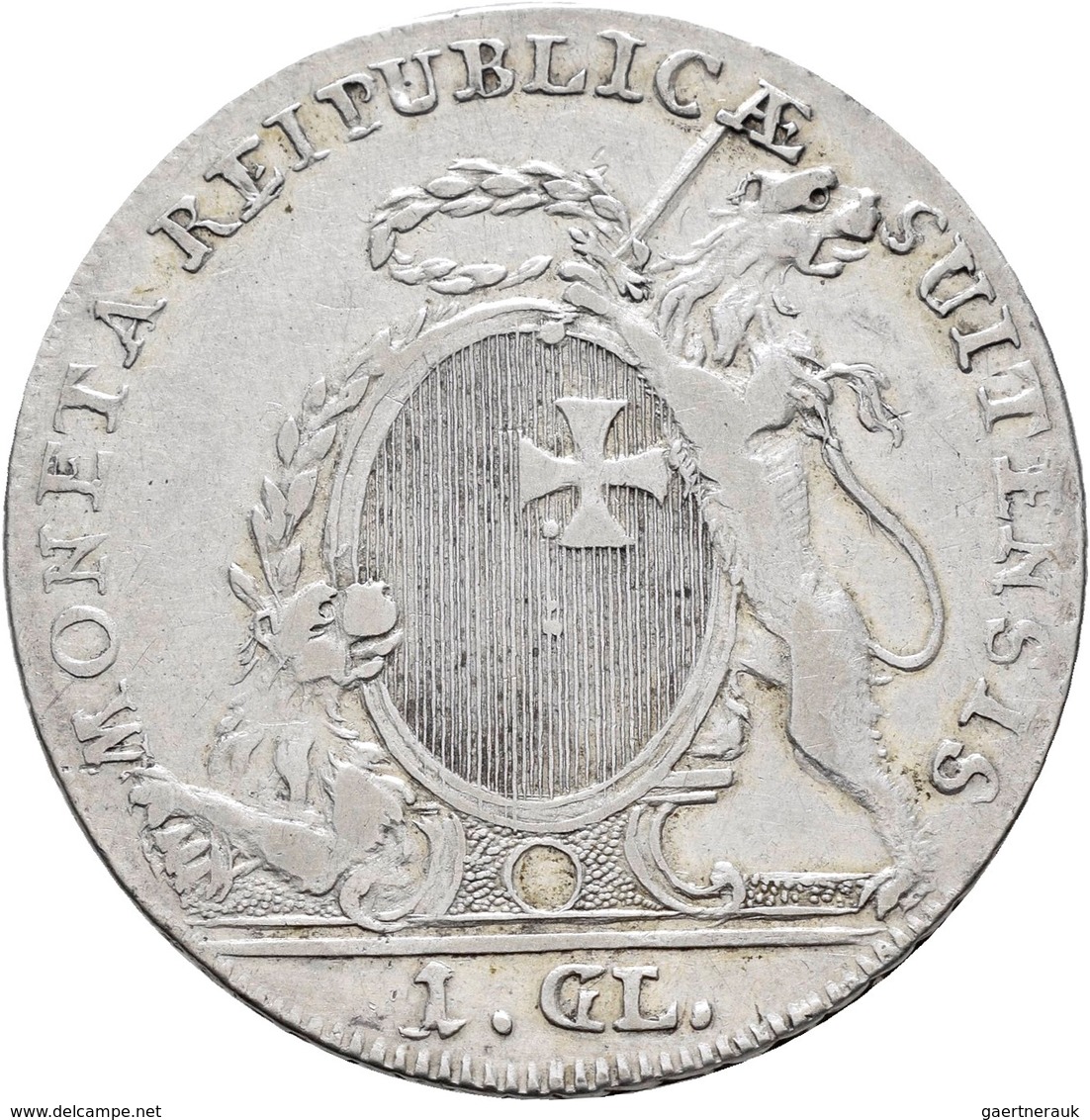 Schweiz: Schwyz: Gulden 1785, HMZ 2-797a, 11,04g, Sehr Schön. - Andere & Zonder Classificatie