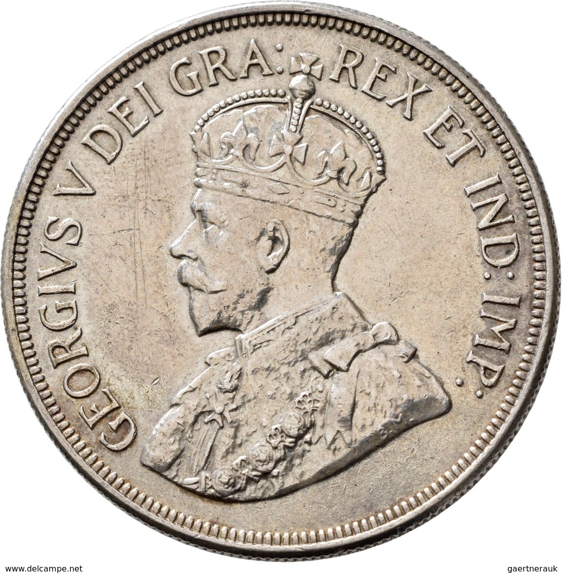 Zypern: Cyprus British Colony, George V. 1910-1936: 45 Piastres ND (1928), KM# 19, Auf 50 Jähriges J - Zypern