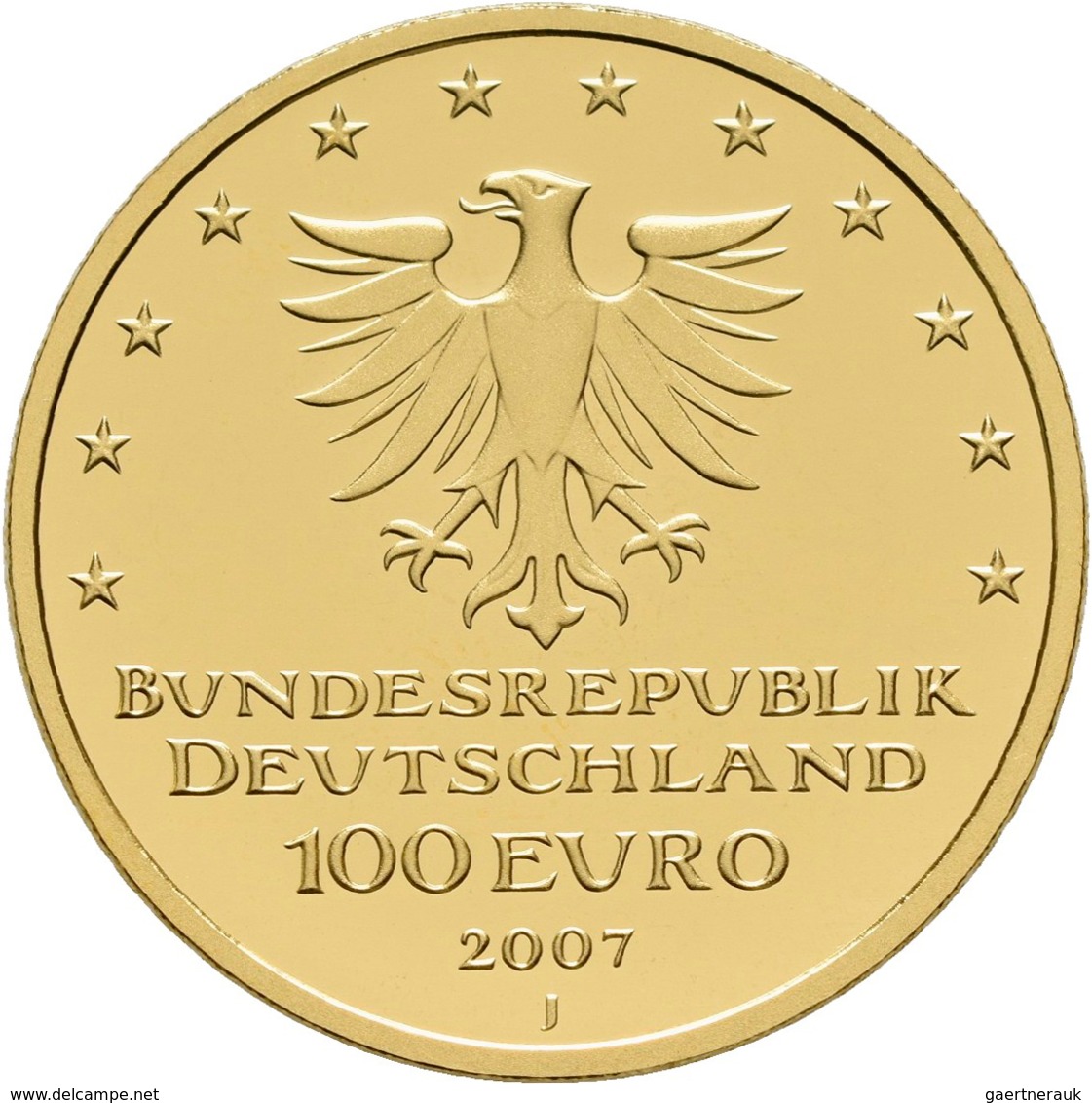 Deutschland - Anlagegold: 3 X 100 Euro 2007 Hansestadt Lübeck (G,J,J), In Originalkapsel Und Etui, M - Allemagne