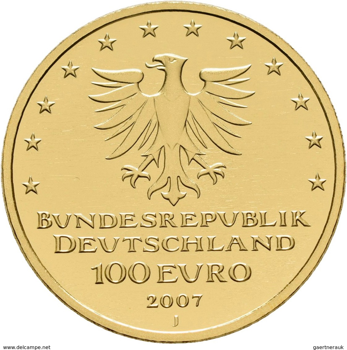 Deutschland - Anlagegold: 3 X 100 Euro 2007 Hansestadt Lübeck (G,J,J), In Originalkapsel Und Etui, M - Duitsland