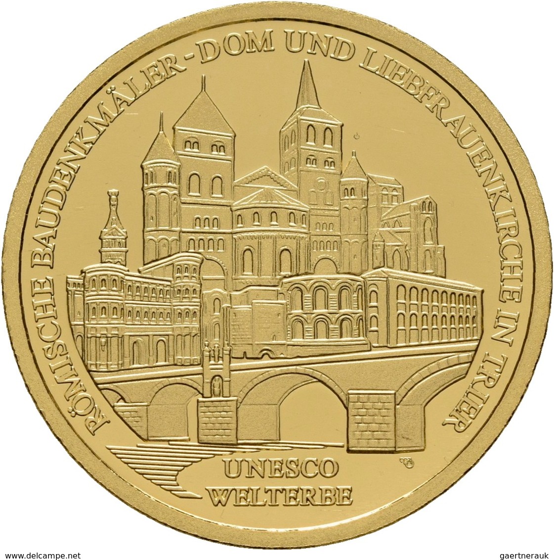 Deutschland - Anlagegold: 100 Euro 2009 Trier (J - Hamburg), In Originalkapsel Und Etui, Mit Zertifi - Duitsland
