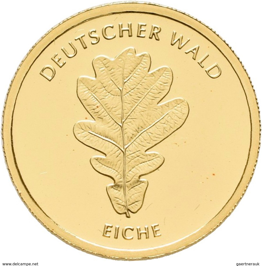 Deutschland - Anlagegold: 20 Euro 2010 Eiche A - Berlin. Serie Deutscher Wald. Jaeger 552. 3,89 G, 9 - Allemagne