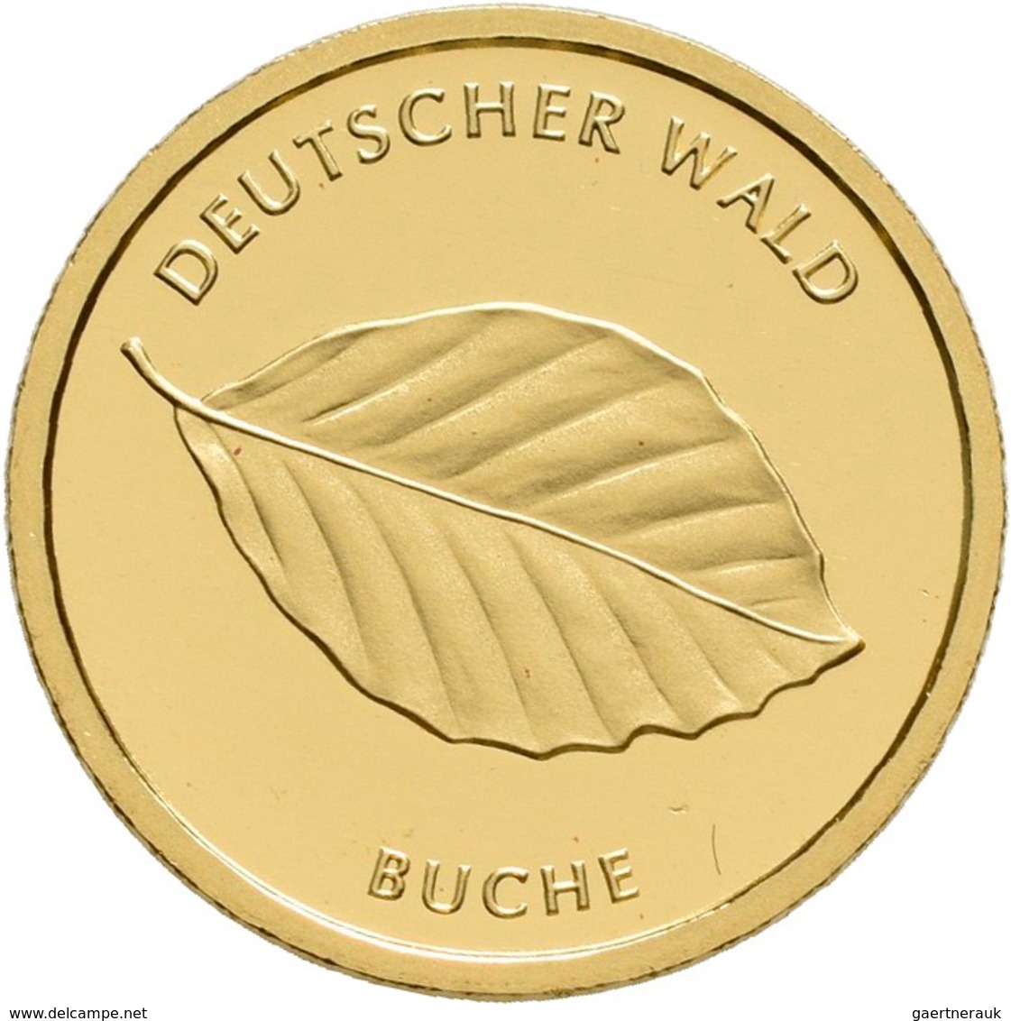 Deutschland - Anlagegold: 4 X 20 Euro 2011 Buche (D,F,F,F), Serie Deutscher Wald. In Original Kapsel - Duitsland