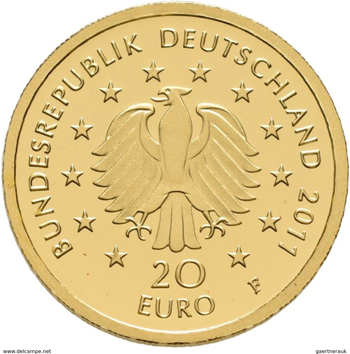 Deutschland - Anlagegold: 4 X 20 Euro 2011 Buche (D,F,F,F), Serie Deutscher Wald. In Original Kapsel - Duitsland