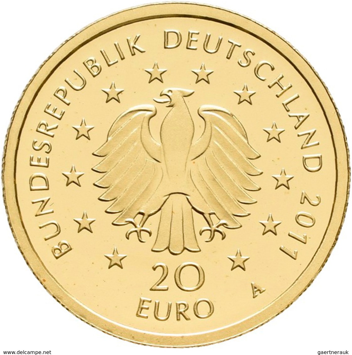 Deutschland - Anlagegold: 20 Euro 2011 Buche A - Berlin. Serie Deutscher Wald. Jaeger 562. 3,89 G, 9 - Allemagne