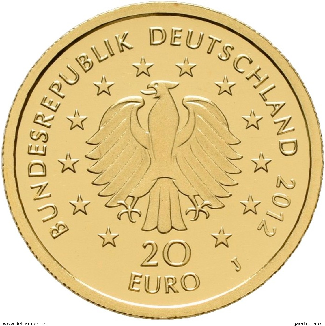 Deutschland - Anlagegold: 2 X 20 Euro 2012 Fichte (J,J), Serie Deutscher Wald. In Original Kapsel, M - Duitsland