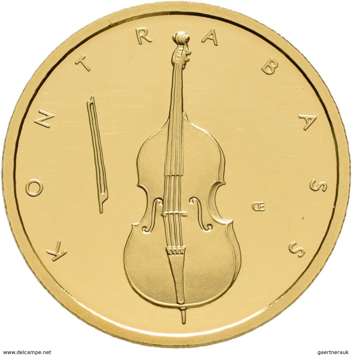 Deutschland - Anlagegold: 4 X 50 Euro 2018 Musikinstrumente: Kontrabass (A,D,F,J), In Originalkapsel - Allemagne