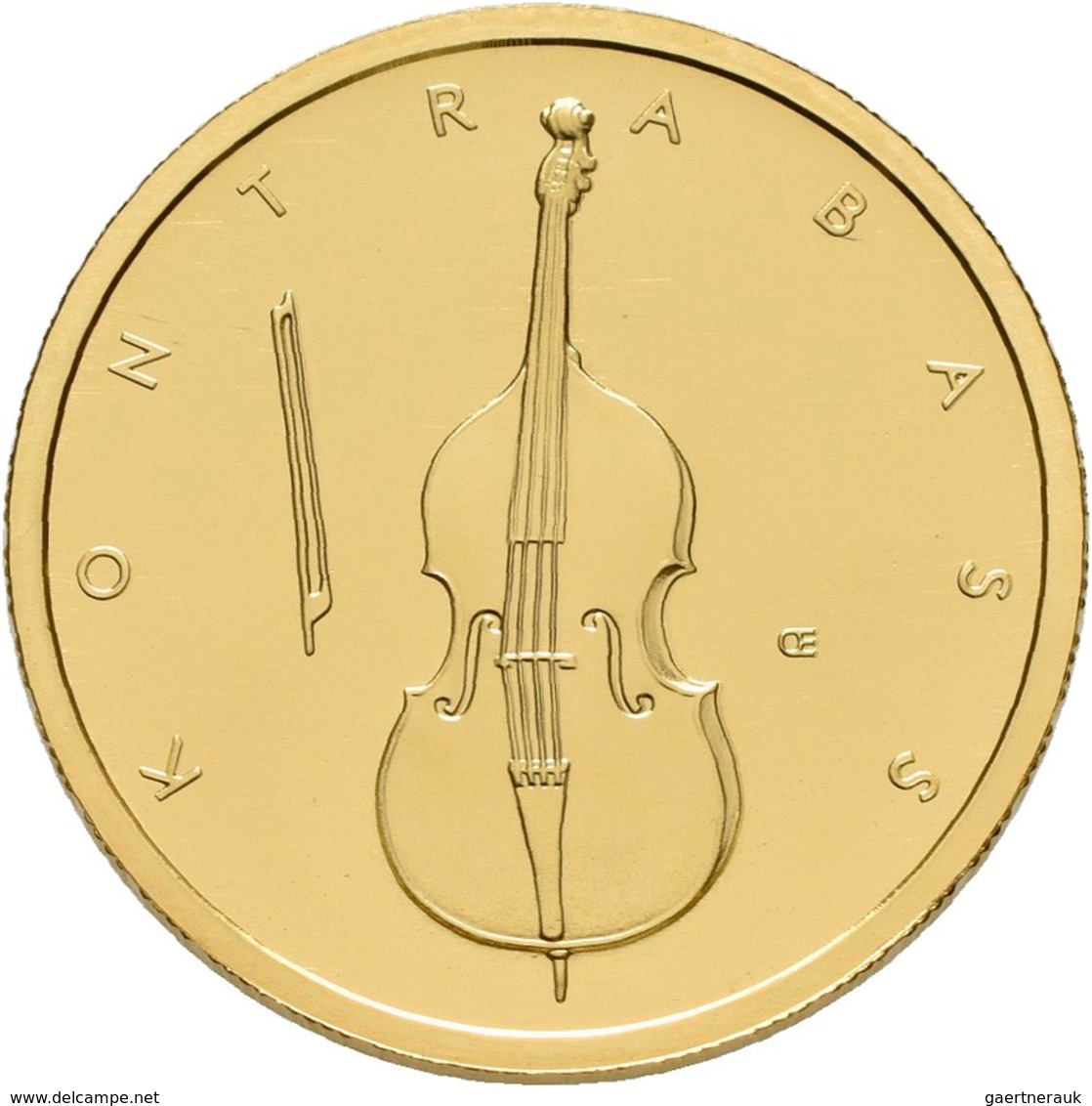 Deutschland - Anlagegold: 4 X 50 Euro 2018 Musikinstrumente: Kontrabass (A,D,F,J), In Originalkapsel - Allemagne