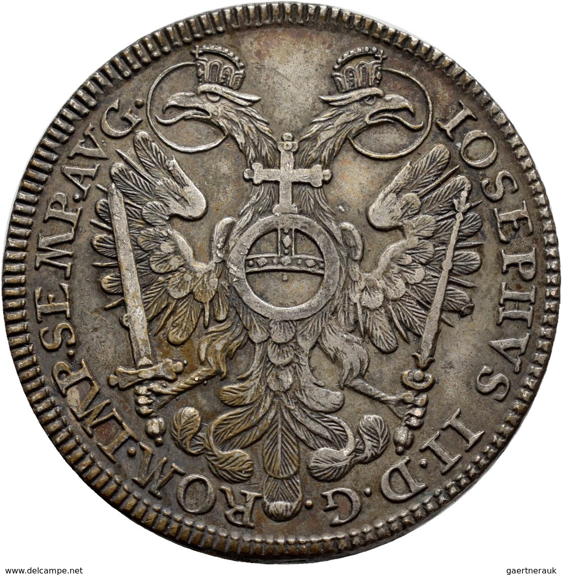 Altdeutschland Und RDR Bis 1800: Nürnberg: 1/2 Konventionstaler 1766 SR, Mit Titel Joseph II., 11,15 - Autres & Non Classés