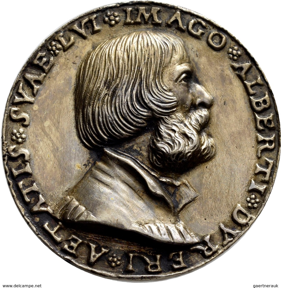 Altdeutschland Und RDR Bis 1800: Nürnberg: Silbermedaille 1528 Von Matthes Gebel, Auf Den Tod Von Al - Other & Unclassified