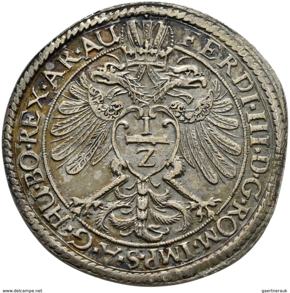 Altdeutschland Und RDR Bis 1800: Regensburg: 1/2 Reichstaler 1647., Mit Titel Ferdinand III., 9,43 G - Autres & Non Classés