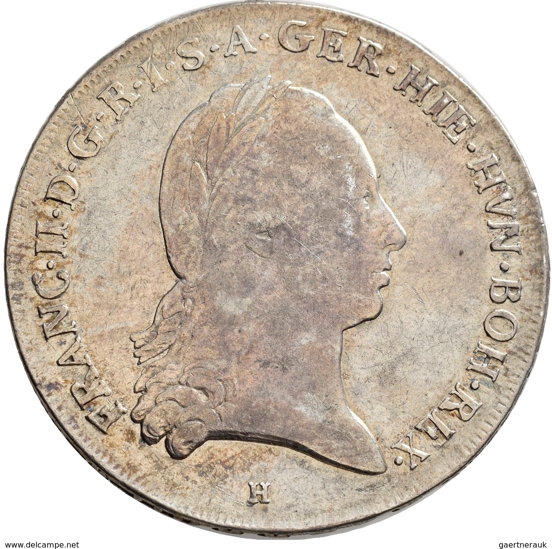 Haus Habsburg: Franz II. 1792-1806: Kronentaler 1795 H Günzburg, Davenport 1180, 29,26 G, Fast Vorzü - Autres – Europe