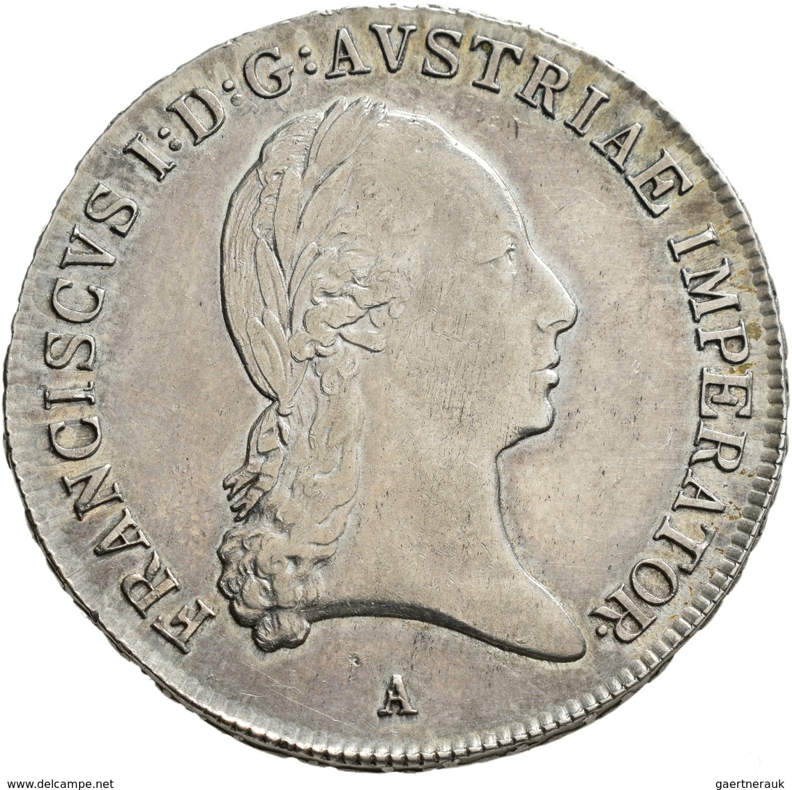 Haus Habsburg: Franz I. 1806-1835: 1/2 Taler 1815 A, Herinek 400, Jaeger/Jaeckel 174, Frühwald 214. - Sonstige – Europa