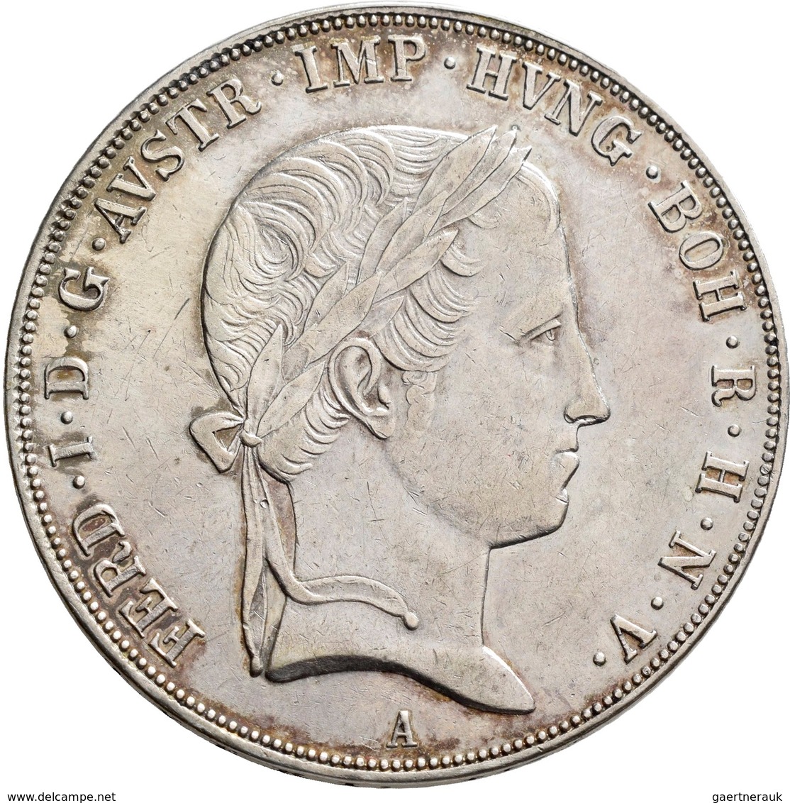 Haus Habsburg: Ferdinand I. 1835-1848: Taler 1848 A, Herinek 145, Jaeger 246. 28,00 G. Kl. Kratzer, - Andere - Europa