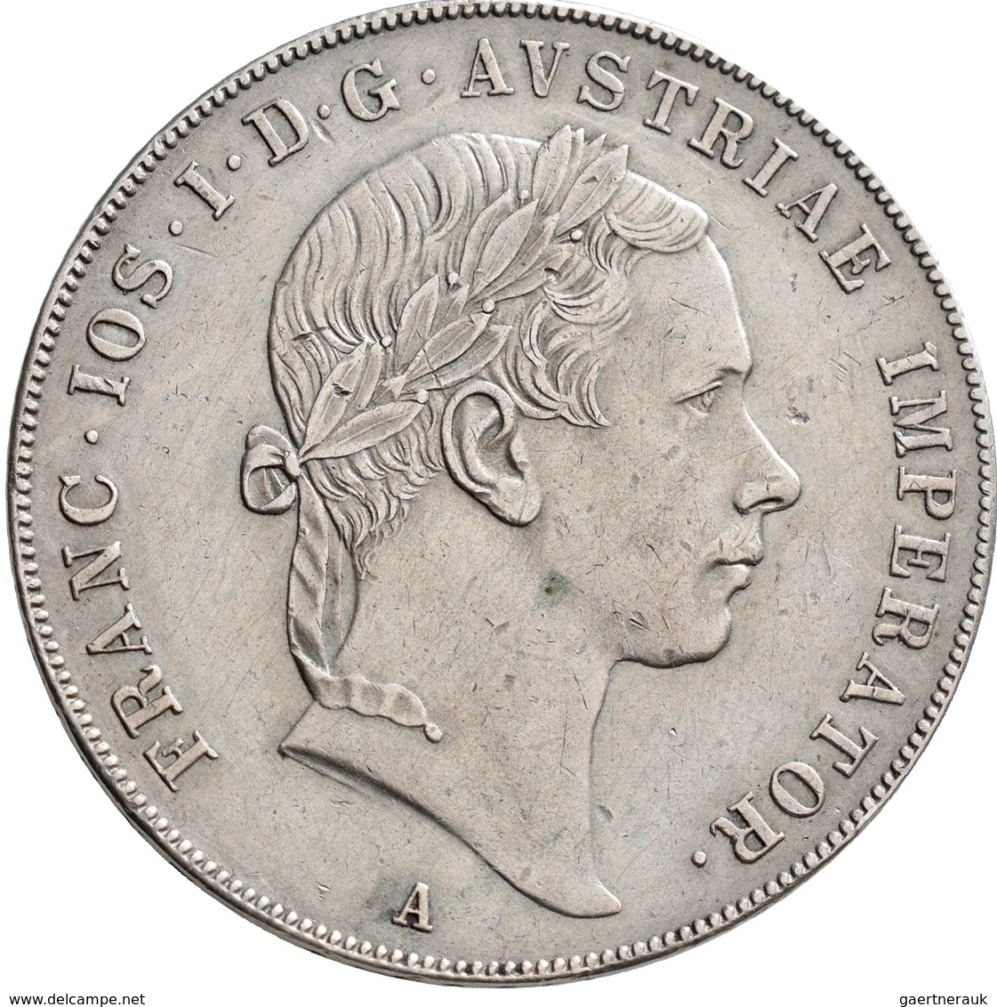 Haus Habsburg: Franz Joseph I. 1848-1916: Taler (2 Gulden) 1855 A. Herinek 427, Jaeger 296. 25,90 G. - Autres – Europe